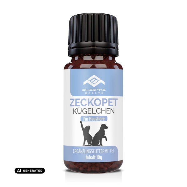 Pharma Health | Zeckopet Kügelchen | für Haustiere | Pflege 10 g