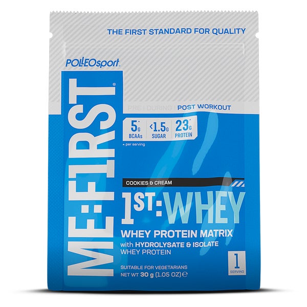 Polleo 1st Whey, 30,4 g, Cookies & Cream 30,4 g
