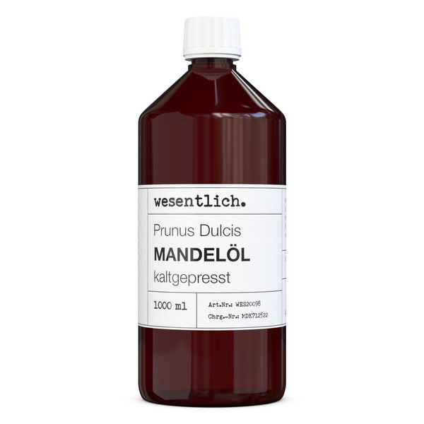 wesentlich. Mandelöl kaltgepresst 1000 ml