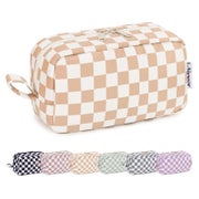 Kulturtasche Damen Kosmetiktasche Schminktasche Z-helles Sch 1 St
