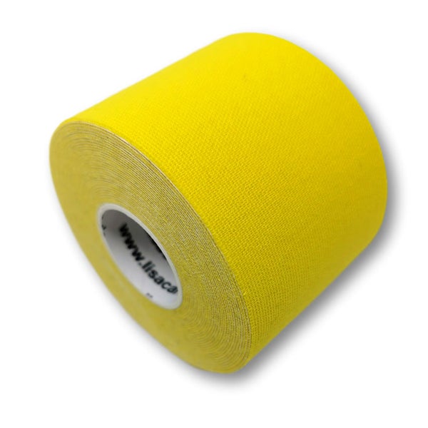 LisaCare Kinesiologie Tape - Gelb - 5cm x 5m 1 St