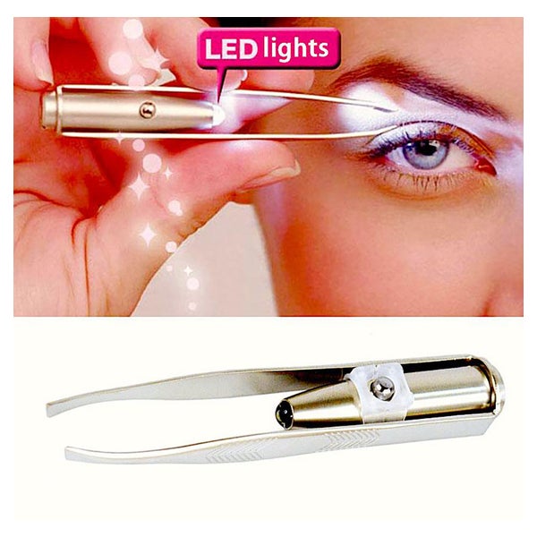 UNIQ LED-Pinzette für Augenbrauen