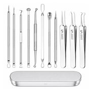 COOL-i Mitesserentferner-Set, 11-teilig, Edelstahl 11 St