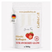 CollMeCell Kollagen Pulver Erdbeer, Typ I & III 500 g