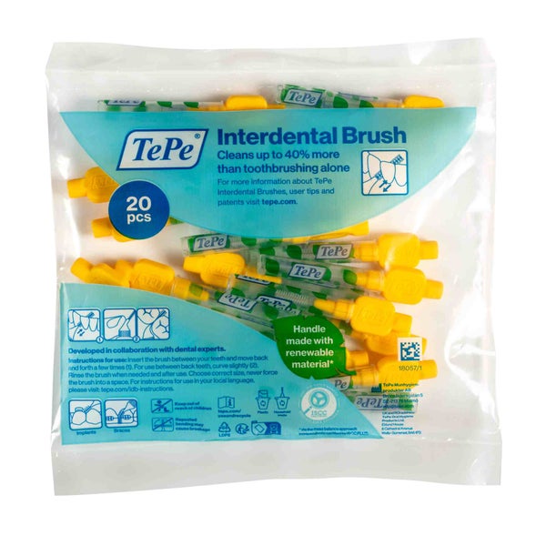 TePe Interdentalbürsten Gelb 0,7 mm ISO 4 20 St