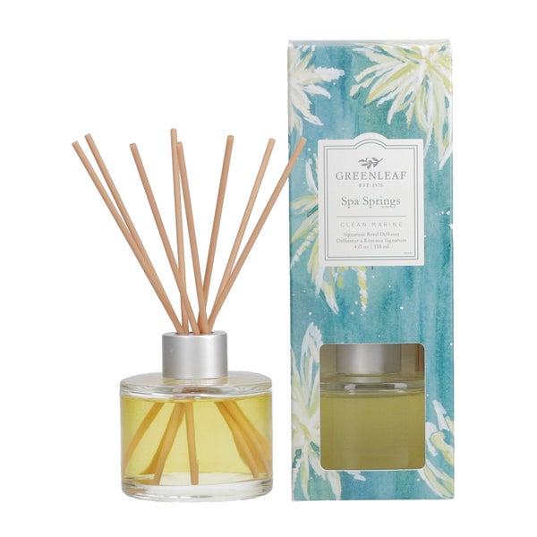Greenleaf Spa Springs – Aromatischer Reed Diffuser 118 ml