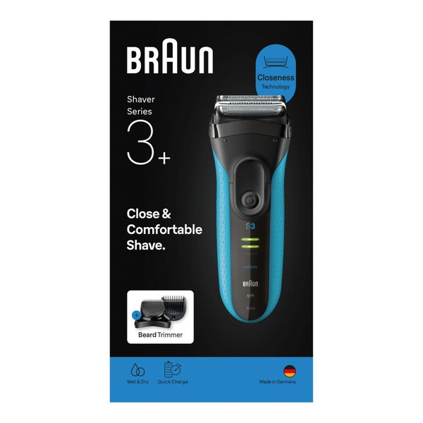 Braun SERIES 3 3010BT BLACK/BLUE (SERIES 3 3) 1 St