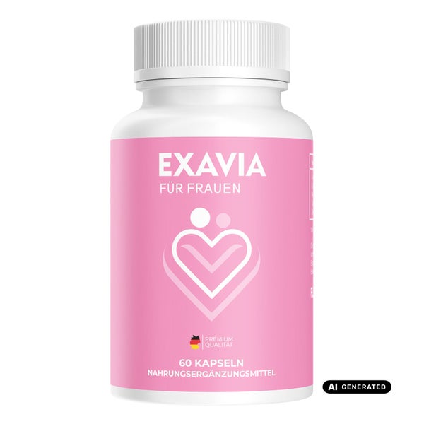 Exavia für Frauen | Frauenkapseln | Kapselform | Vitalität 60 St