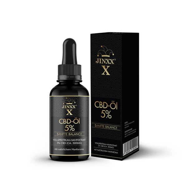 Jinxx® X - CBD-Öl 5 % – Sanfte Balance