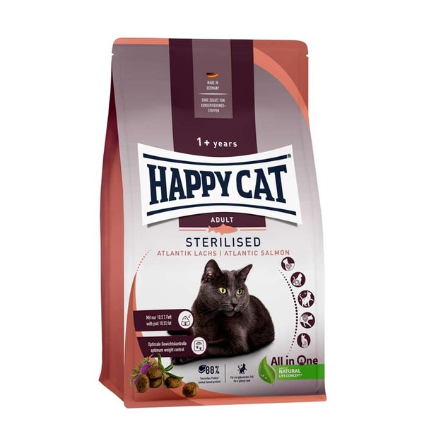 Happy Cat - Sterilised Adult Atlantik-Lachs 4 kg