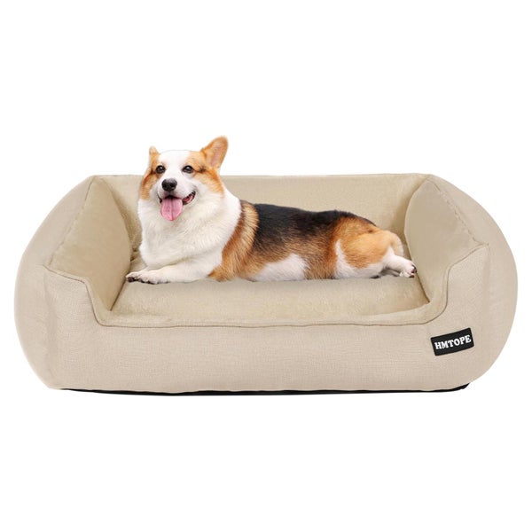 Hundebett Hundekissen Hundekörbchen L 90 x B 75 x H 25 cm Be 1 St