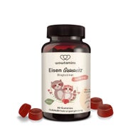 Eisen Gummies Bisglycinat Zuckerfrei 60 St