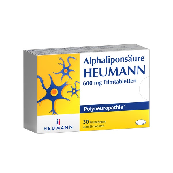 AlphaliponsÄure Heumann 600 Mg Filmtabletten 30 St