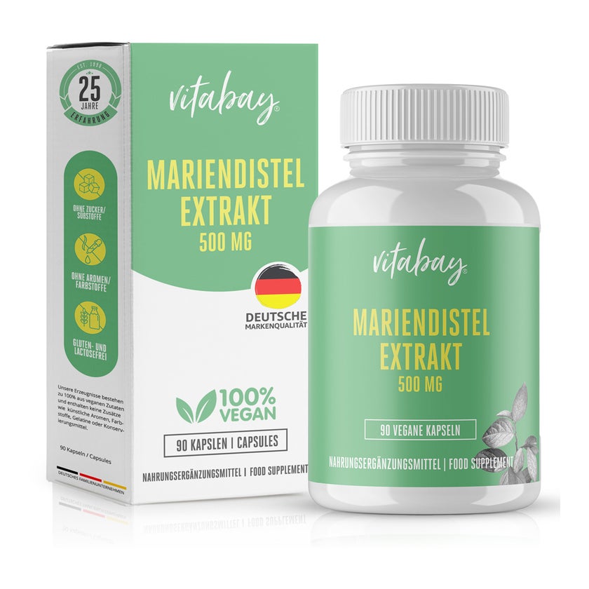 Vitabay Mariendistel Extrakt 500 mg 90 St