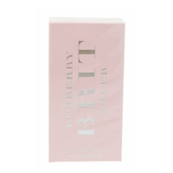 Burberry Brit Sheer for Her Eau de Toilette 100ml Spray 0,1 l