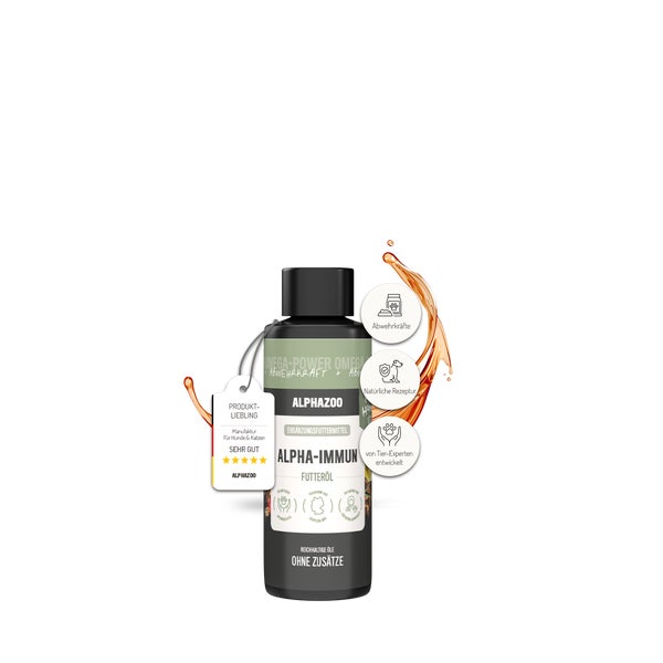 alphazoo Alpha-Immun Futteröl für Hunde 100 ml
