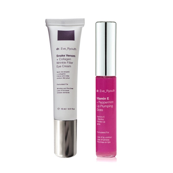 Collagen Augencreme & Vitamin E Lippenpflege Set 23 ml