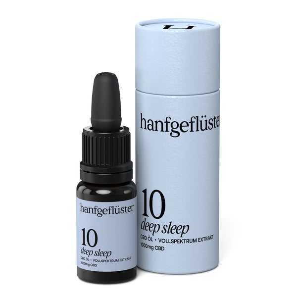 HANFGEFLÜSTER CBD Schlaföl 10% 10 ml 10 ml