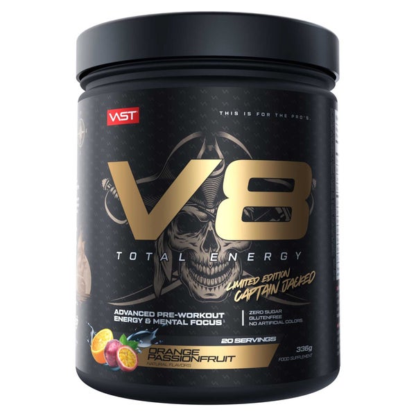 VAST V8 Total Energy (314g) Orange Passionfruit 314 g