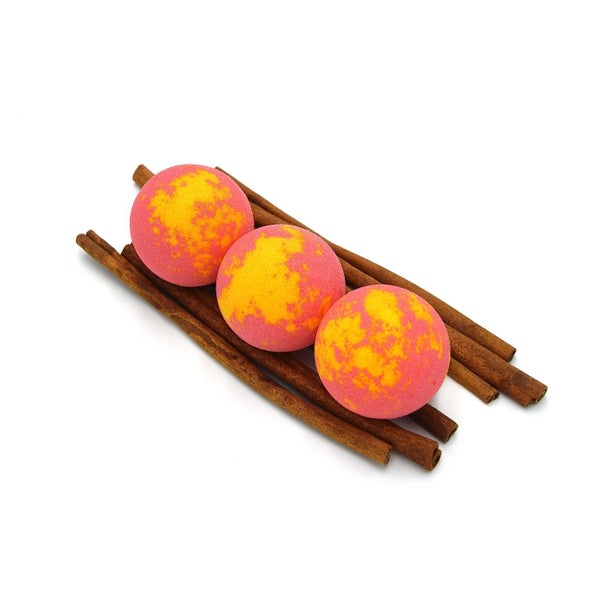 Badebombe Granatapfel mit Traubenkernöl 1 Stück 125 g 125 g