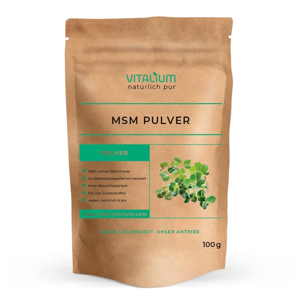 meinVitalium - reines MSM Pulver 100 g