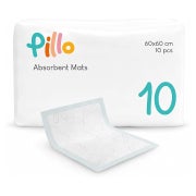 Pillo Einweg-Wickelunterlagen für Neugeborene 60x60 10 St