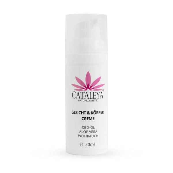 CATALEYA CBD Hanf Creme Gesicht & Körper 50 ml
