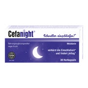 Produktabbildung: Cefanight Hartkapseln 30 St