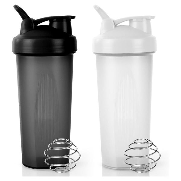 Shaker Protein 600ml Eiweiß Messskala 600ml Handhaben-schwar 1 St