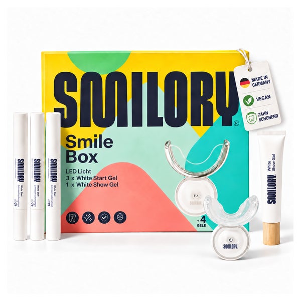 SMILORY® Bleaching Set für weiße Zähne - Zahnaufhellung 1 Set