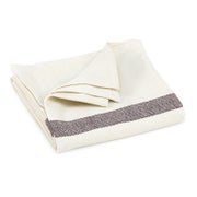 bodhi Baumwoll-Decke mit Fischgrätmuster natur 1 St