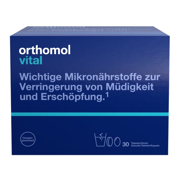 Orthomol Vital Granulat/Tablette/Kapseln Orange 30 St