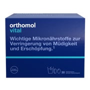 Produktabbildung: Orthomol Vital Granulat/Tabletten/Kapseln Orange 30 St