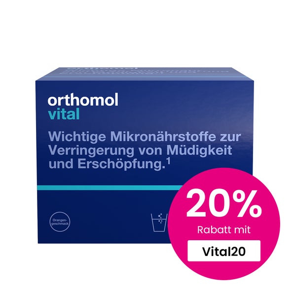 Orthomol Vital Granulat/Tablette/Kapseln Orange 30 St
