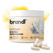 Vitamin D3 K2 Kapseln Vegan mit 5.000 IU D3 und 250μg K2 240 St
