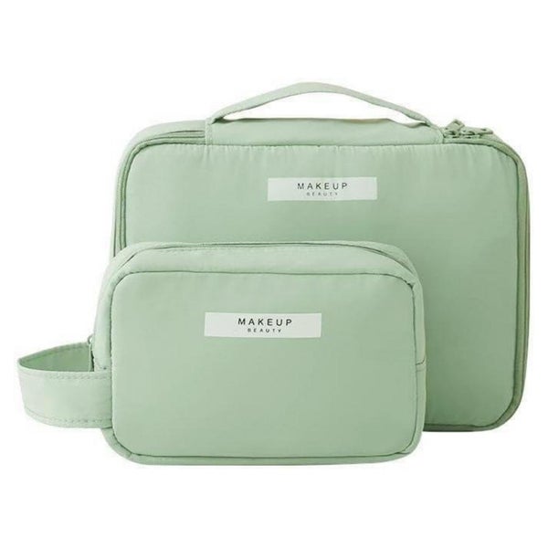 Wasserdichte Kosmetiktasche Make-up Reise Schminktasche 2er 1 St