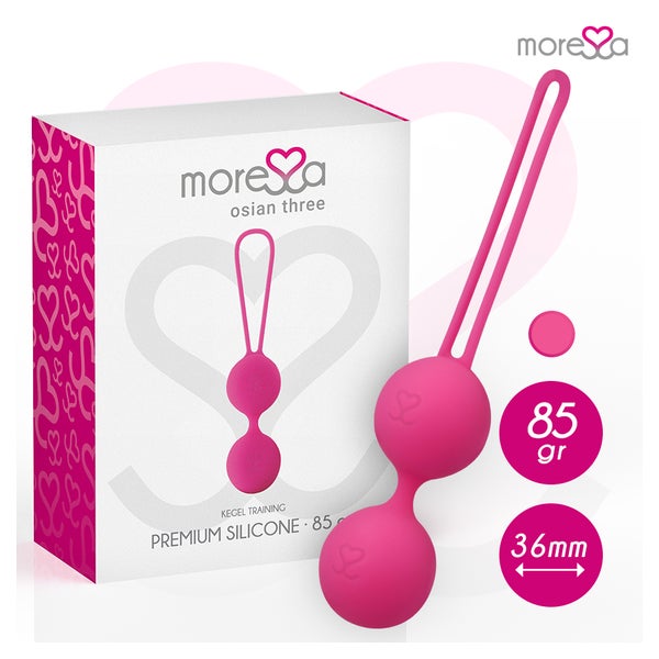Moressa - Osian - Premium Silikon Liebeskugeln 85 g