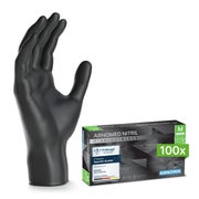 Einweghandschuhe Nitril Schwarz, Größe S - (1000 Stk.) 10 Boxen St