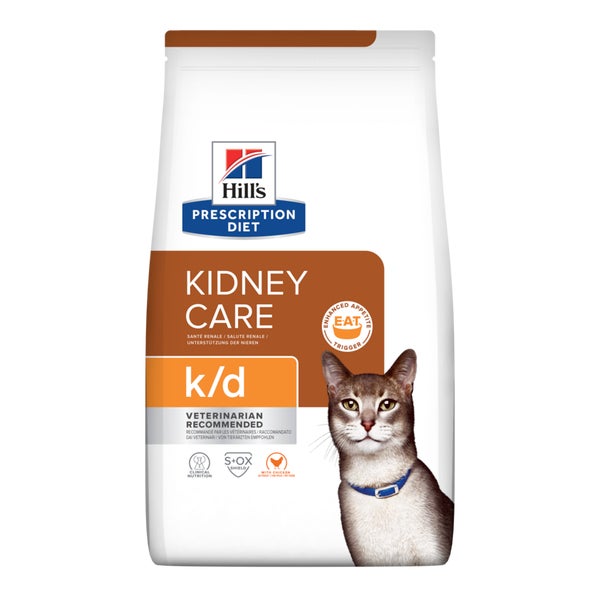 HILL'S Prescription Diet Cat K/D Kidney Care mit Huhn 3 kg