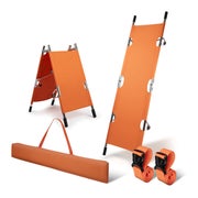 Pulox Krankentrage - Faltbare Erste-Hilfe-Bahre - 208 x 54 x 13 cm in Orange 1 St