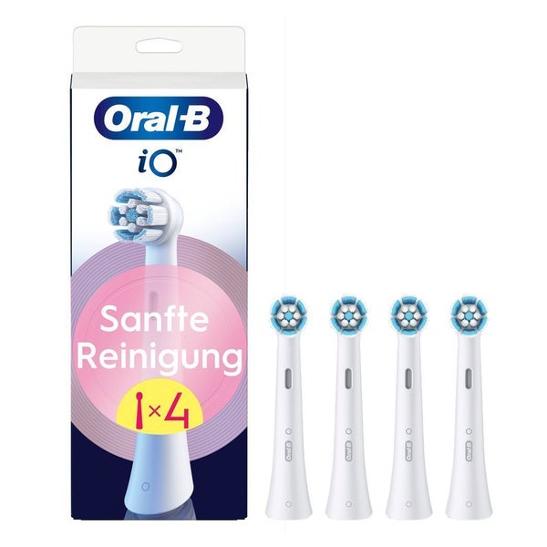 Oral-B AUFSTECKBÜRSTEN 4ER (IO SANFTEREINIGUNG) 1 St