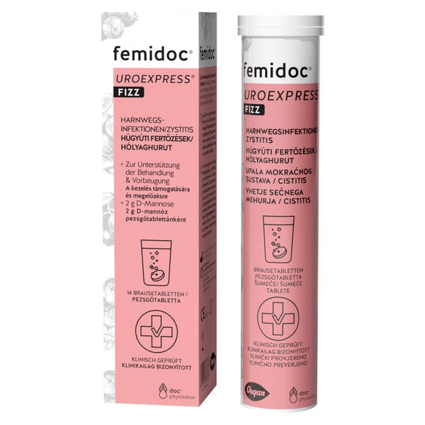 Femidoc Uroexpress Fizz Brausetabletten 14 St