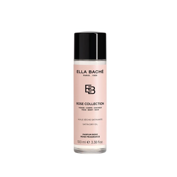 Satin glänzendes Trockenöl mit Rose 100 ml