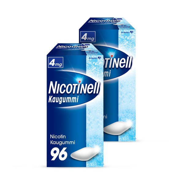 Nicotinell Kaugummi 4 mg Cool Mint 2X96 St