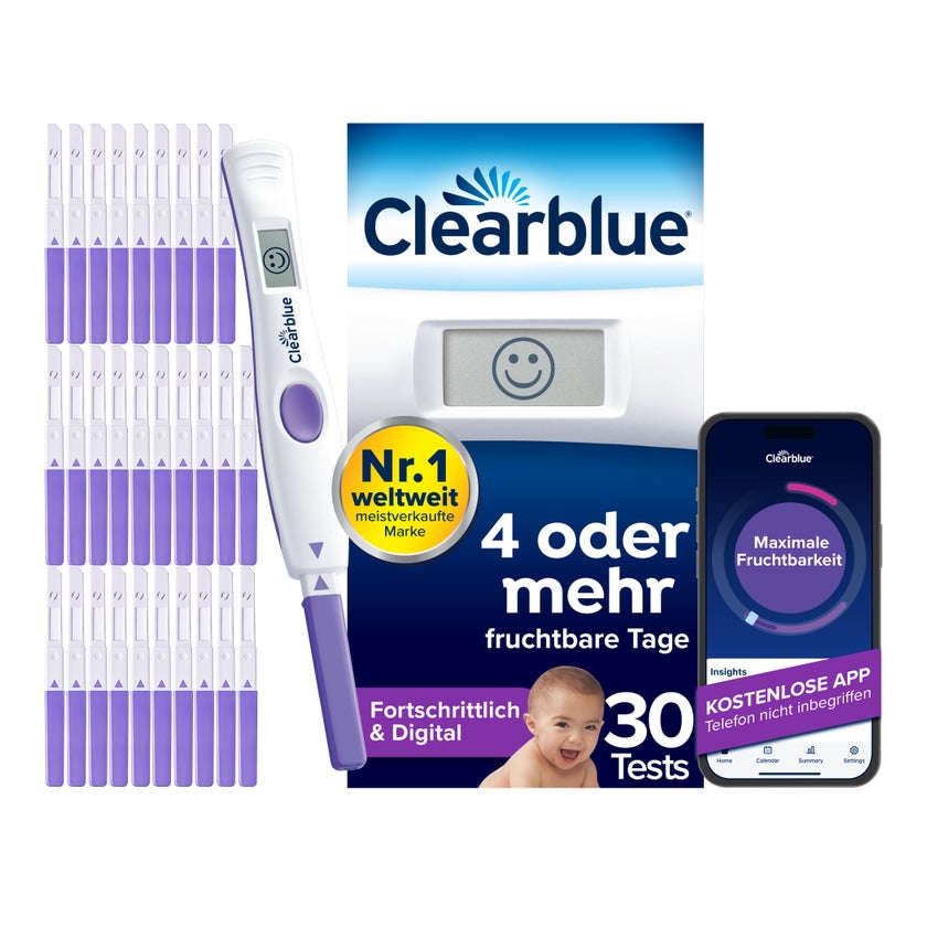 Clearblue Ovulationstest FORTSCHRITTLICH & DIGITAL 30 St