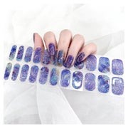 Nagelfolie UV härtend Wraps Gel Sky Blue 2 1 St