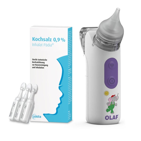 OLAF® Nasenpflege-Set Baby 2in1 mit Kochsalzlösung 1 St
