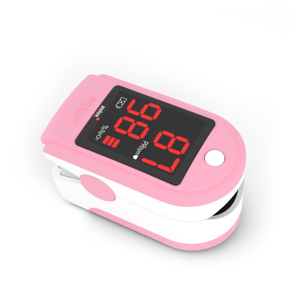 pulox - PO-100 Solo - Finger-Pulsoximeter - Pink