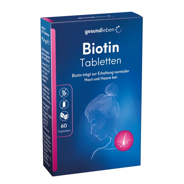 Gesund Leben Biotin 2,5 Mg Tabletten 60 St