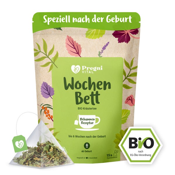 PregniVital BIO Wochenbett Tee mit Hirtentäschel 30 g